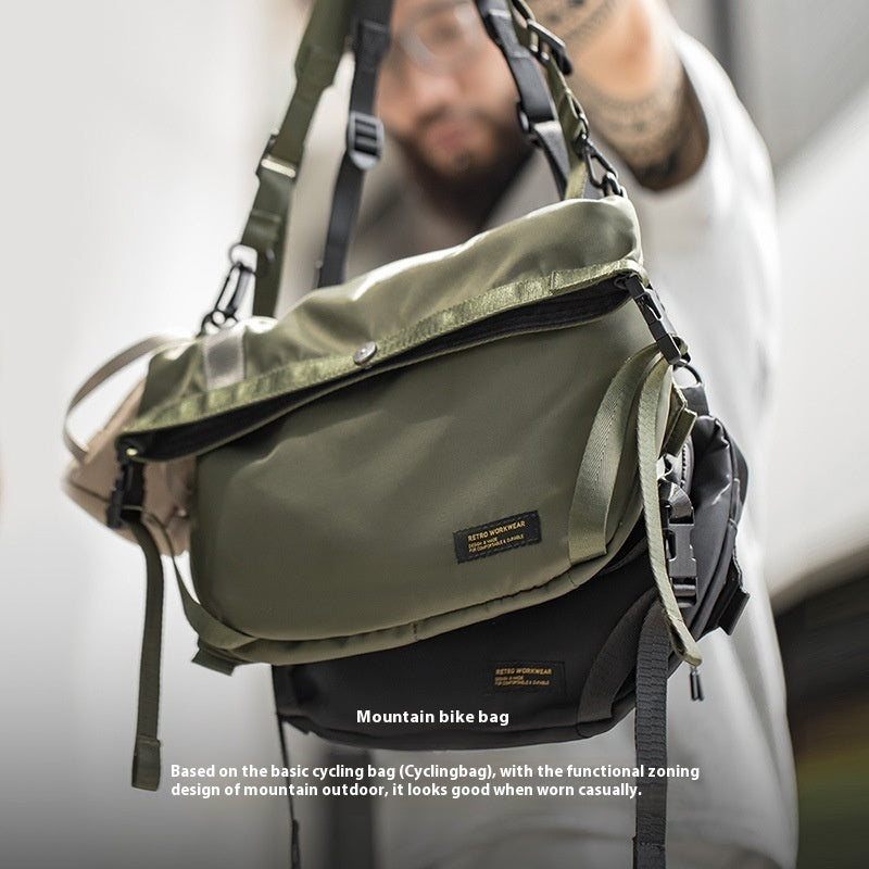 Outdoor Multifunctional Men’s Shoulder Messenger Bag