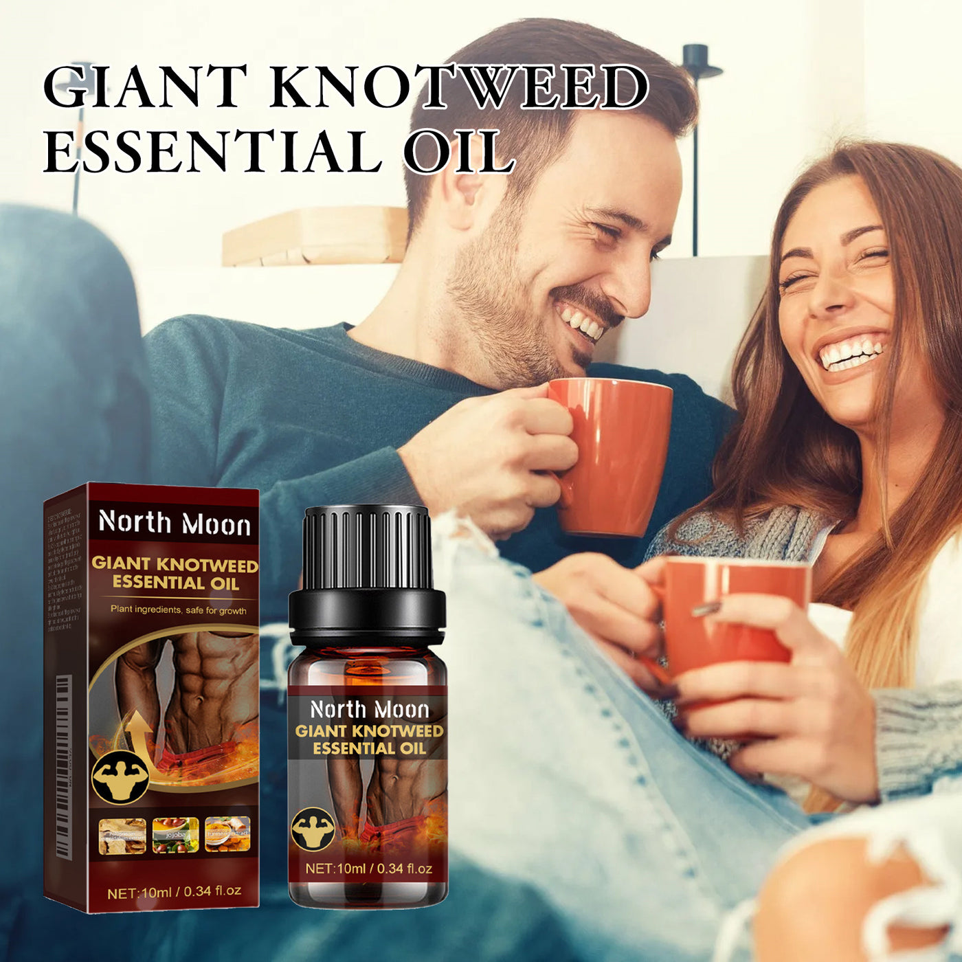 Men's Body Oil Skin Improves Endurance