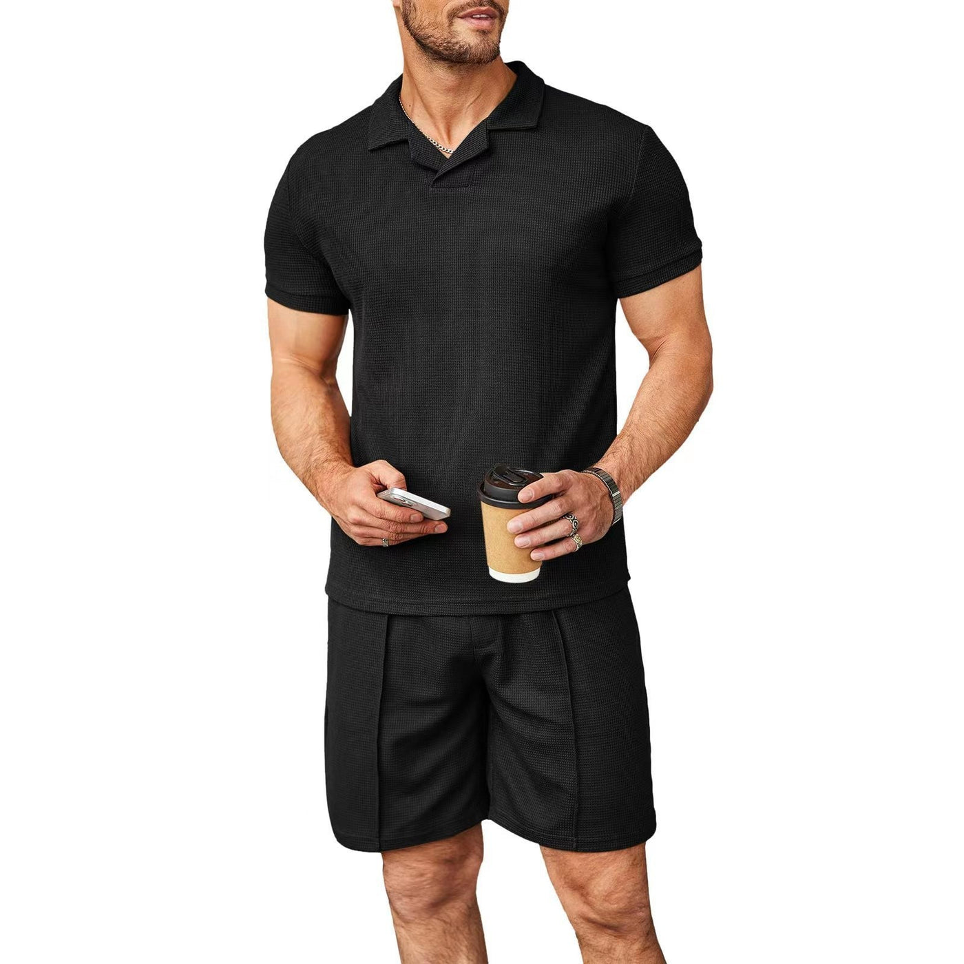 Men’s 2-Piece Polo Set