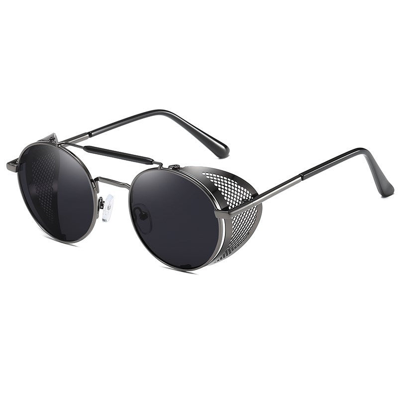 Retro Metal Sunglasses Polarized UV400 Protection