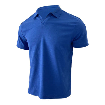 Men’s Slim Fit Waffle Polo T-Shirt