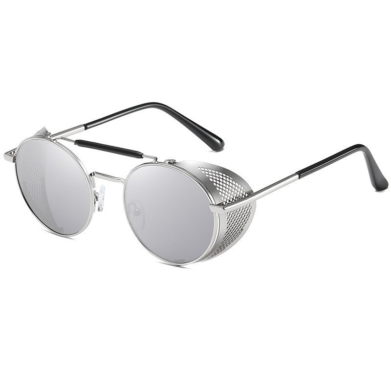 Retro Metal Sunglasses Polarized UV400 Protection
