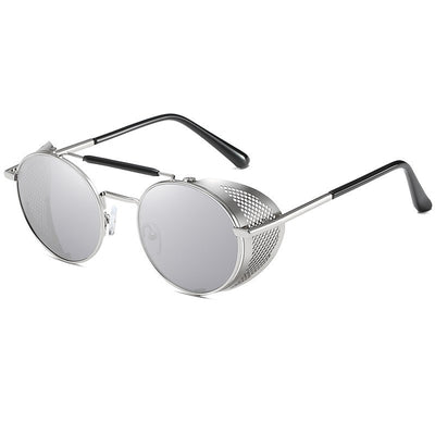 Retro Metal Sunglasses Polarized UV400 Protection