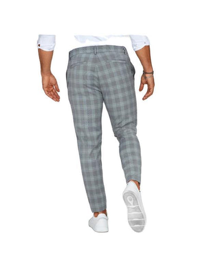 Men’s Plaid Casual Pants