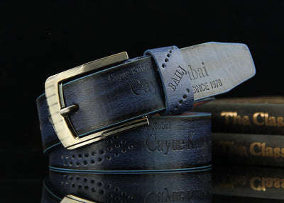 Retro Hollow Pin Buckle Belt