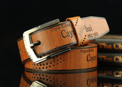 Retro Hollow Pin Buckle Belt