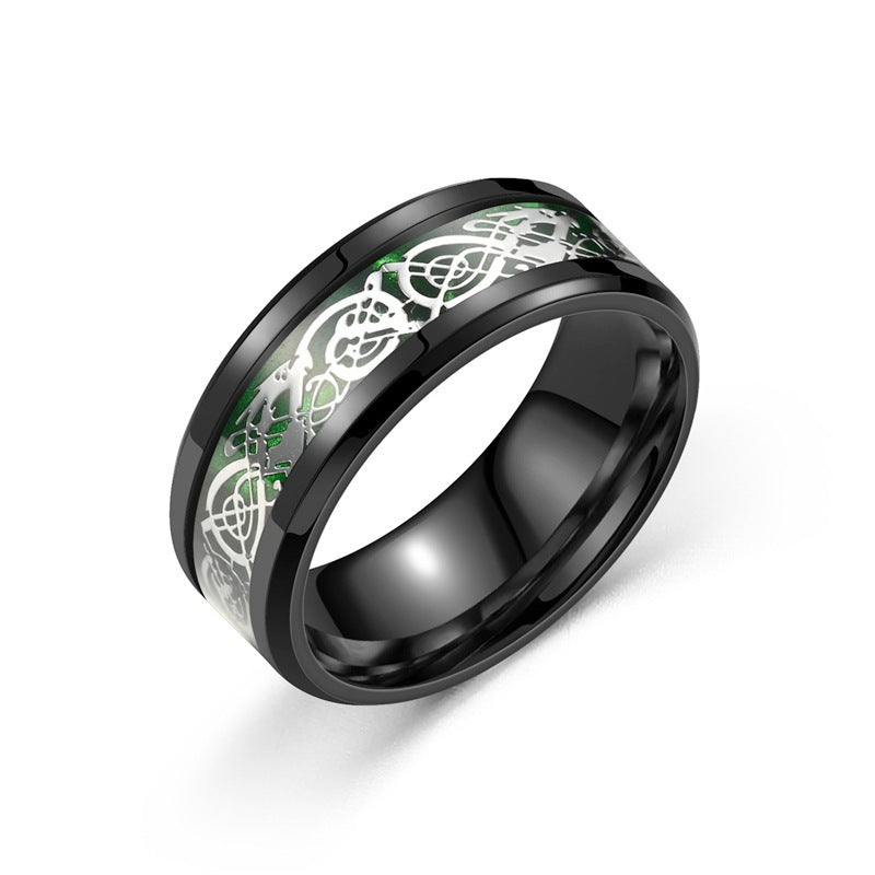 Stainless Steel Dragon Ring