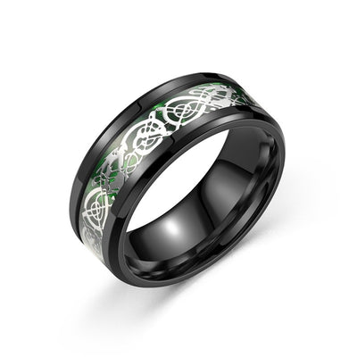 Stainless Steel Dragon Ring