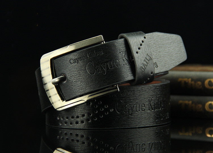 Retro Hollow Pin Buckle Belt