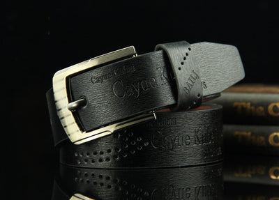 Retro Hollow Pin Buckle Belt