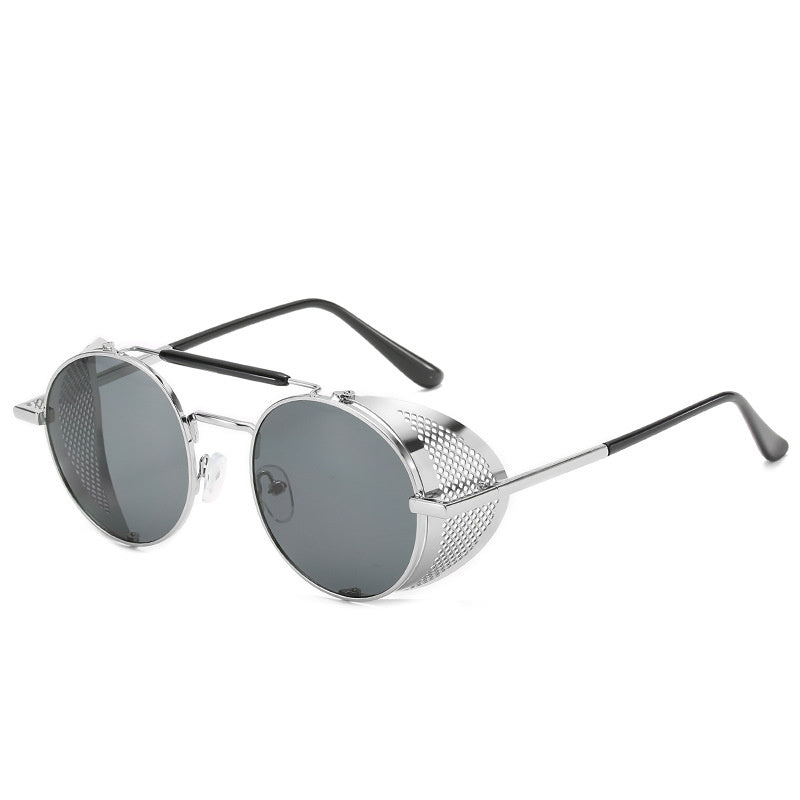 Retro Metal Sunglasses Polarized UV400 Protection