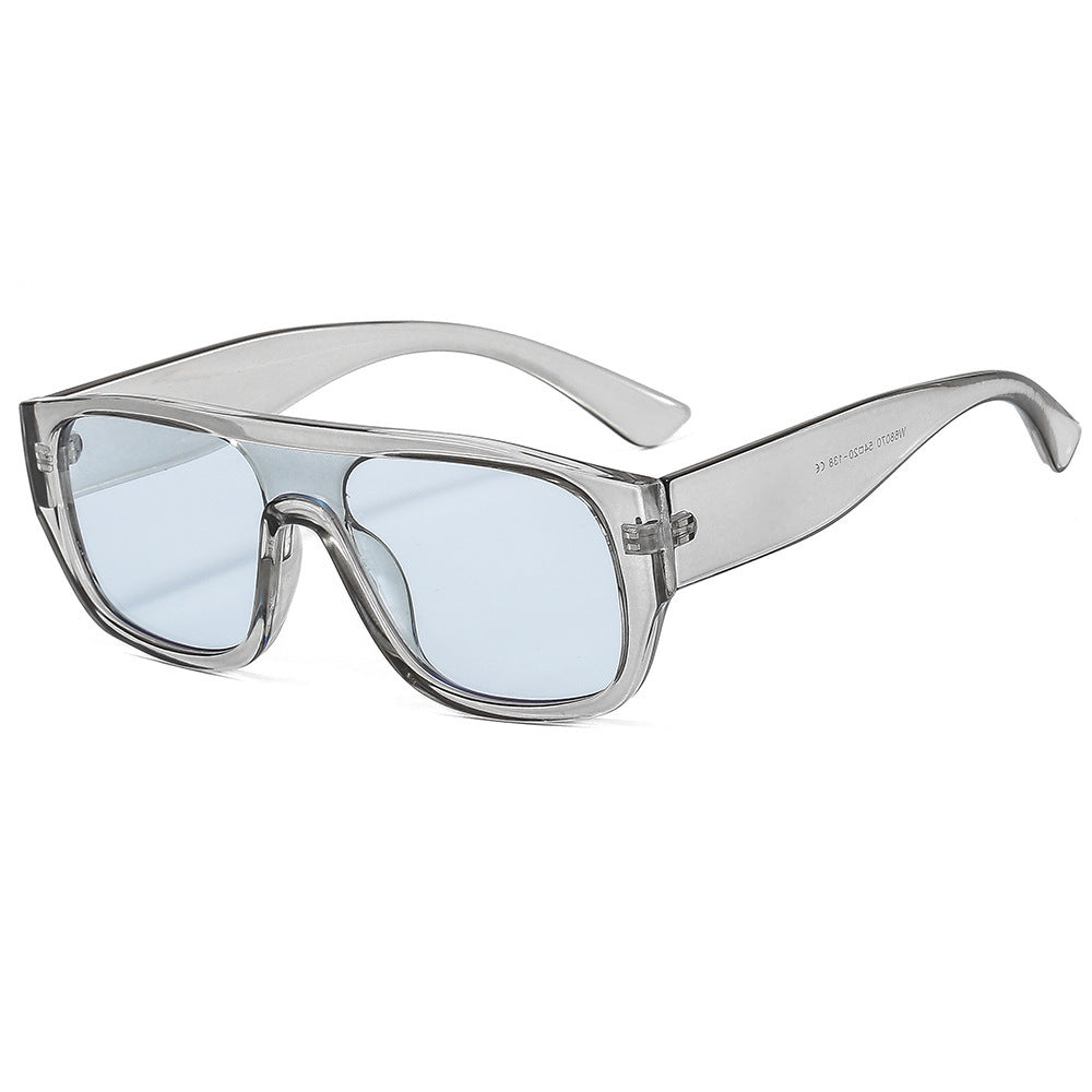 Oversized Square Sunglasses  UV400 Protection