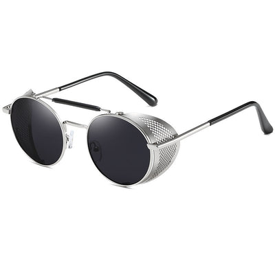 Retro Metal Sunglasses Polarized UV400 Protection
