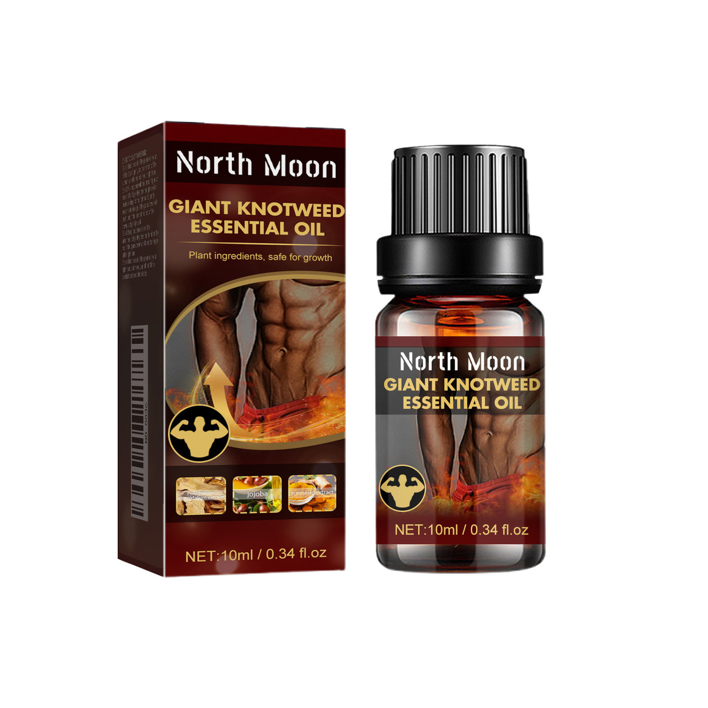 Men's Body Oil Skin Improves Endurance