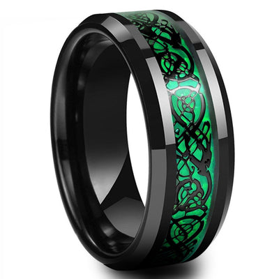 Stainless Steel Dragon Ring