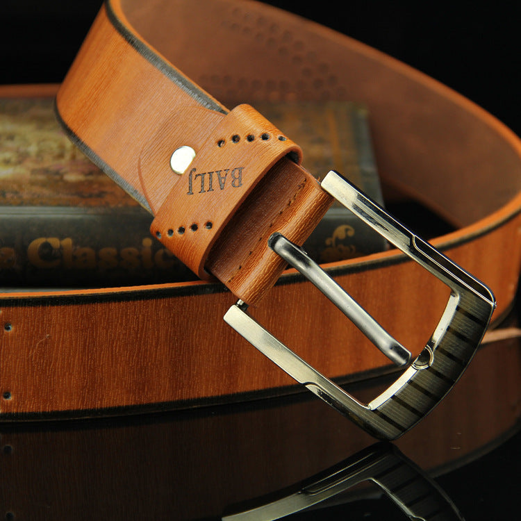 Retro Hollow Pin Buckle Belt