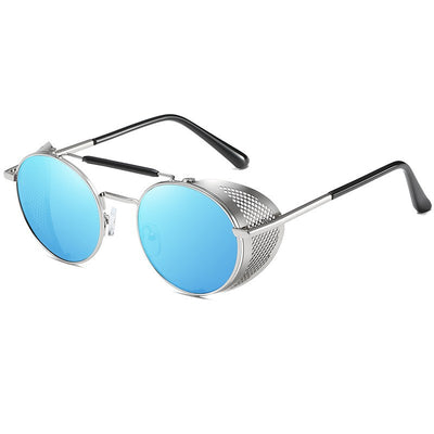 Retro Metal Sunglasses Polarized UV400 Protection