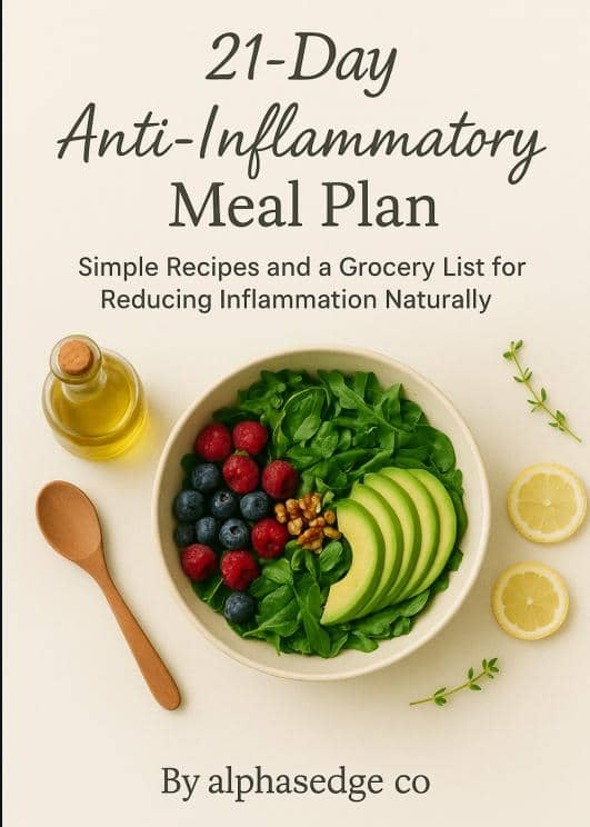21-Day Anti Inflammatory meal plan