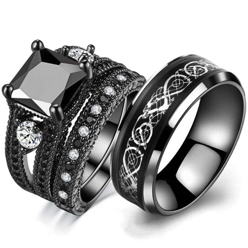 Stainless Steel Dragon Ring