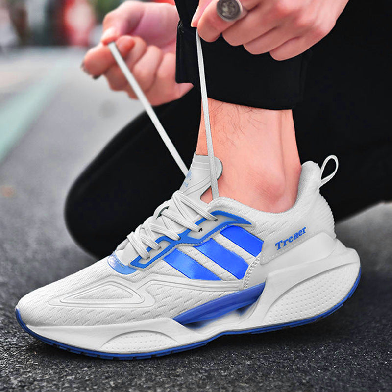 Men’s Fly-Knit Mesh Sneakers