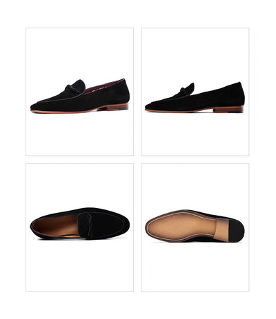 Men’s Suede Slip-On Casual Shoes