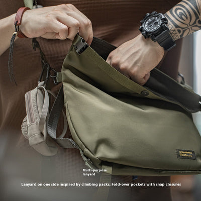 Outdoor Multifunctional Men’s Shoulder Messenger Bag